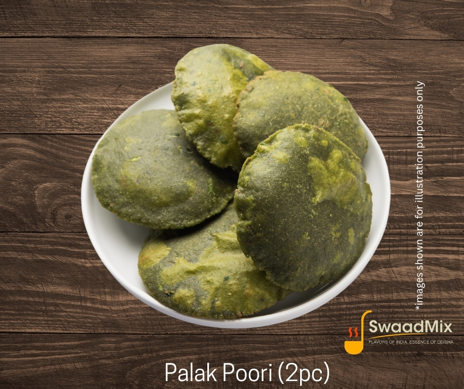 Palak Poori (2pc)