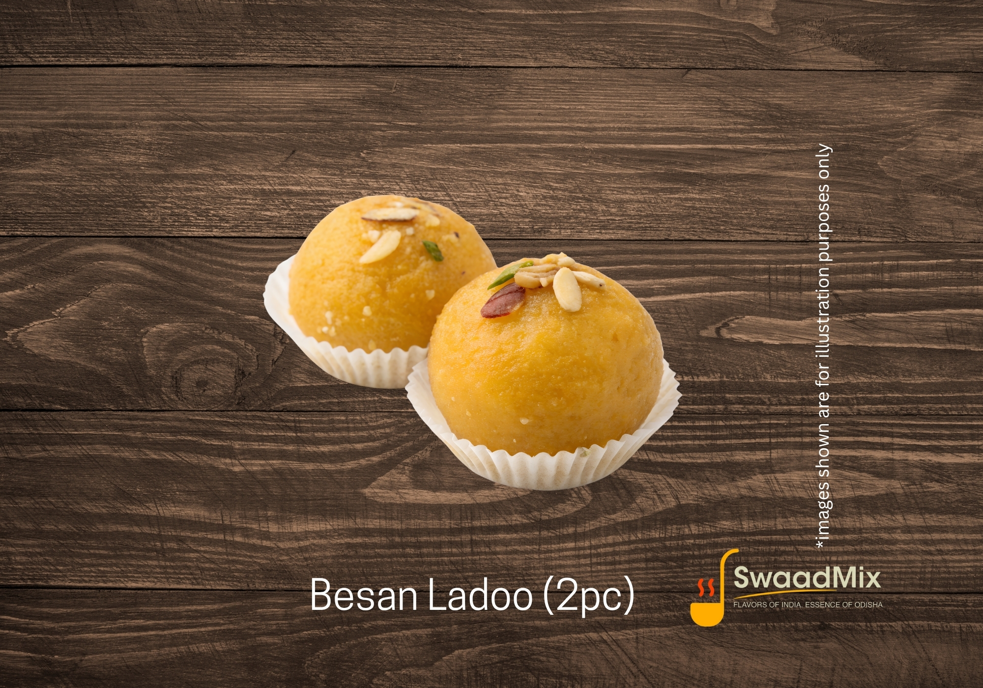 Besan Ladoo (2pc)